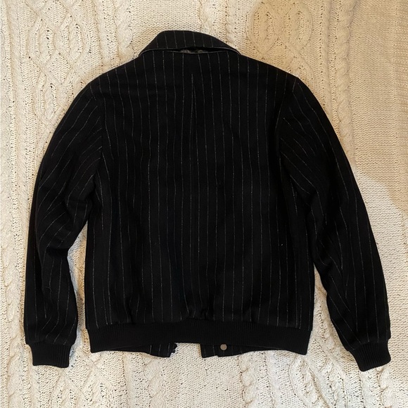 Zegna pin stripe black jacket - Picture 2 of 5
